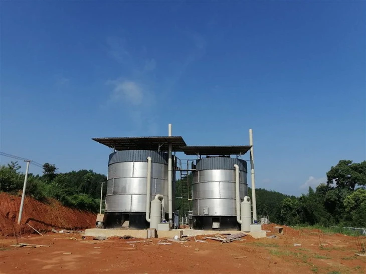 Manure Composted Fertilizer Tank Compost Making Machine high quality