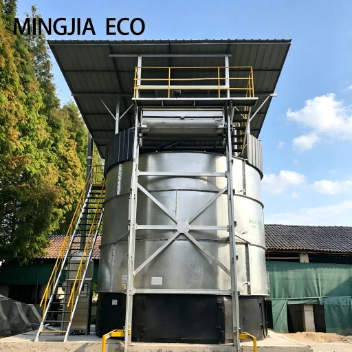 Fermentation Tank For Manure Waste Management Livestock Manure To Organic Fertilizer Automatic Composting Equipment suppliers