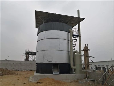 Hidraulikus trágya komposzt berendezés fermentációs tartály